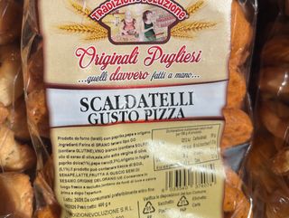 Scaldatelli gusto pizza