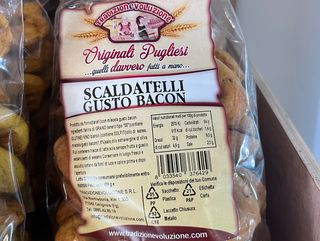 Scaldatelli gusto bacon