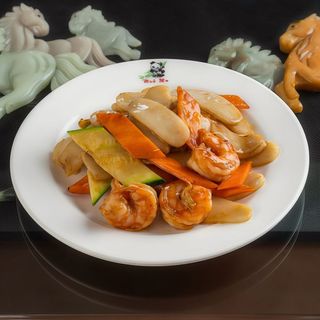 30 Gnocchi di riso con gamberetti