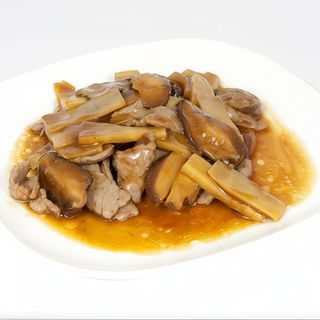 71 Manzo con funghi e bambù