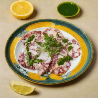 34. Carpaccio polpo