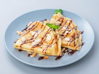 Crepes con granelle o cereali