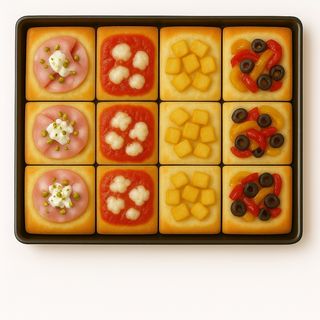 Teglia pizza mista 5