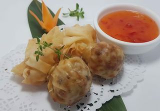 89 Sacottini di gamberi fritti - 4 pezzi