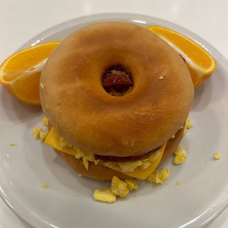 Breakfast bagel