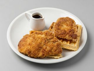 Chicken and waffles