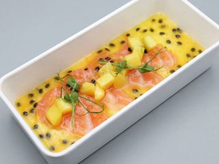 3. Ceviche sake passione 4 pezzi