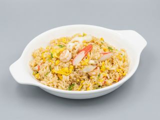 44. Riso, marinara alla piastra