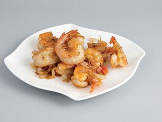 87. Gamberi sale e pepe