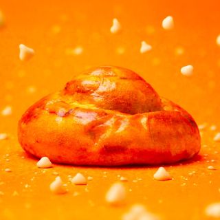 Pangocciolo con gocce di cioccolato bianco