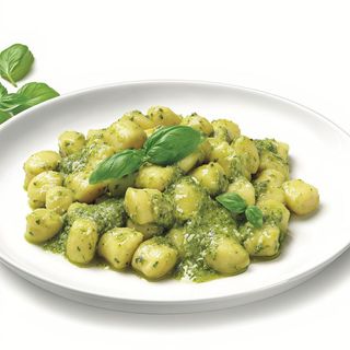 Gnocchi al pesto 