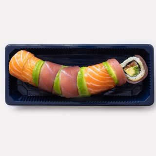 Dragon roll salmone