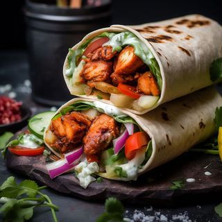 Menù wrap tikka