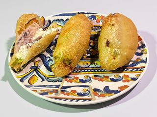 FIORE ZUCCA PASTELLA CON ALICI