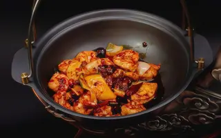 254. Gamberi in hot pot