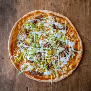 Menù pizza kebab