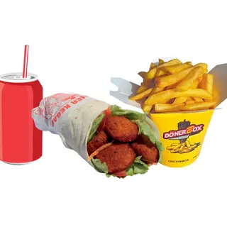 Menù panino falafel