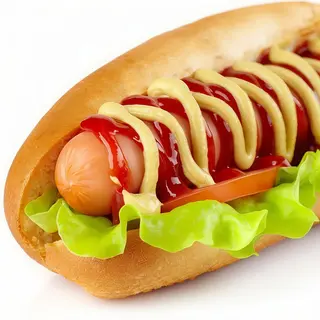 Menu'hot dog