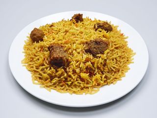 Beef biryani