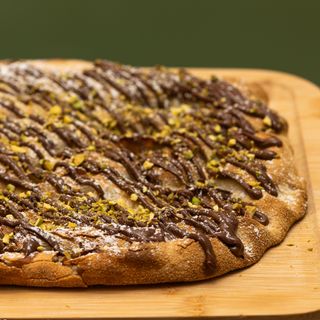 PINSA NUTELLA E PISTACCHIO
