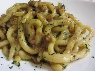 Picio ragù in bianco