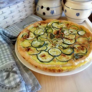 Pizza mista con carne, pesce, verdure - 12 pezzi