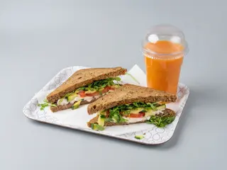 Combo healty sandwich con estratto