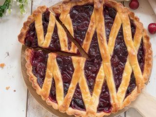 Crostata marmellata di ciliegia