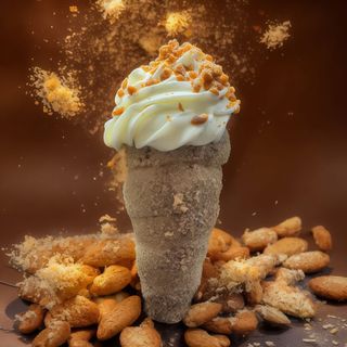 CONO KURTOS aromatizzato Amaretto vuoto