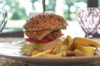 Fried Chicken Burger