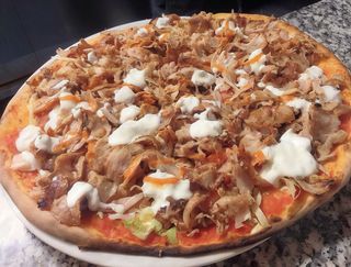 Pizza kebab