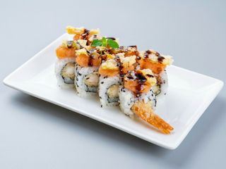 072. Uramaki ebi flower