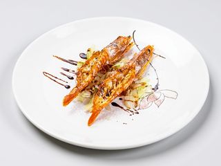 121. Gamberoni alla piastra