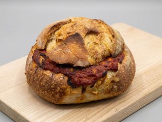 Parmigianotta - parmigiana di melanzane rossa