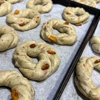 Taralli sugna e pepe extramandorlati 1 kg