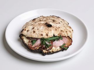 La Puccia con Porchetta 