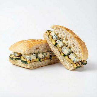 28. Gorgonzola, zucchine grigliate
