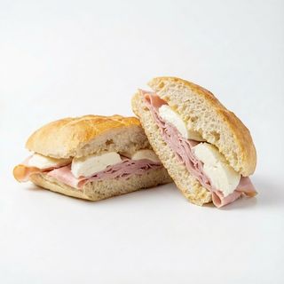 12. Cotto, mozzarella di bufala