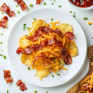 Chips bacon e cheddar