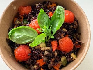 RISO VERENE CON VERDURE