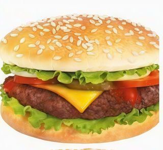 Grande cheese burger Menu