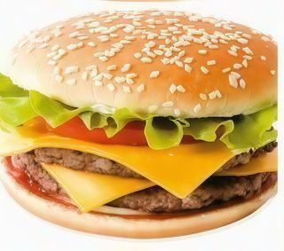 Doppio cheese burger Menu