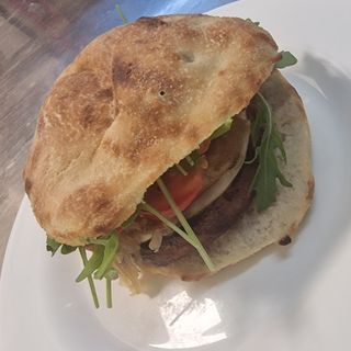 Paposcia con hamburger di pecora e maiale 220 g