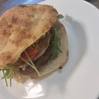 Paposcia con hamburger di maialino nero d'Abruzzo 220 g