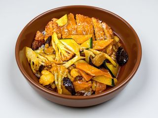 35. Riso con filetto di pollo al curry