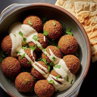 Menù falafel