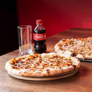 Menù pizza with soft drink