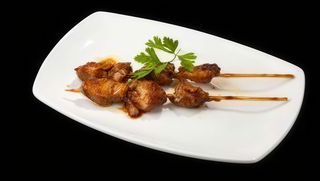 90. Teppanyaki di pollo - 5 pezzi