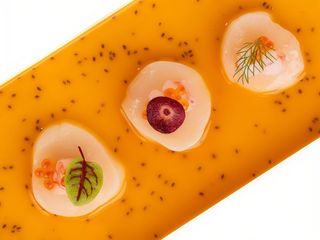 S03 Carpaccio capesante - 3 pezzi