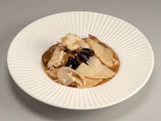 165. Pollo bamboo e funghi